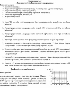 Обложка для материала Есептер