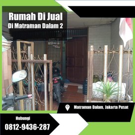 Обложка для материала LOKASI STRATEGIS!! WA 0812-9436-287  Jual Rumah Lama Di Matraman Dalam Jakarta Pusat