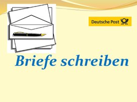 Методические рекомендации по подготовке учащихся к  выполнению заданий  Письмо С1 по немецкому языку