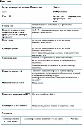 Обложка для материала относительные физические величины краткосрочный план