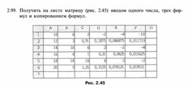 Обложка для материала задание и упражнение по информатике (электронная таблица Excel)