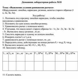 Обложка для материала Домашняя лабораторная работа