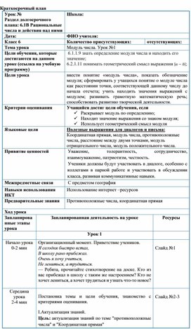 Обложка для материала 6_класс_Модуль числа_КСП