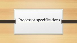 Обложка для материала Hardware Processor Specifications 2 Presentation 1 variant