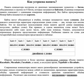 Обложка для материала Как устроена память?