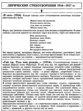 Обложка для материала Материал к урокам по русской литературе