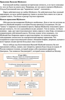Обложка для материала "Правление Василия Шуйского"