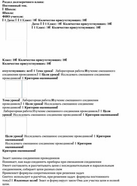 Обложка для материала План урока Лаб.раб