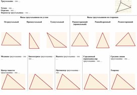 24Медиана, биссектриса, высота, серединный перпендикуляр, средняя линия (1)