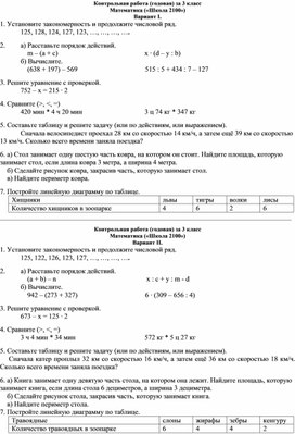 Обложка для материала итоговая контрольная работа