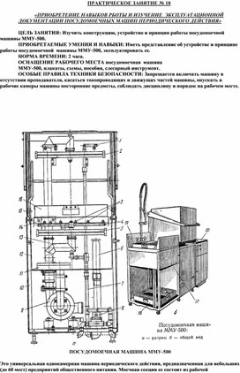 Практическая работа специальности 15.02.05. «Техническая эксплуатация оборудования в торговле и общественном питании»