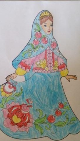 Обложка для материала Рисунок "Марья - искуссница"