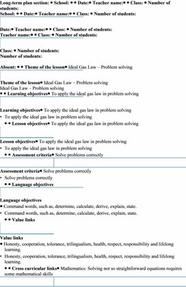 Physics Grade 10 Gas Laws Ideal Gas Law Lesson Plan