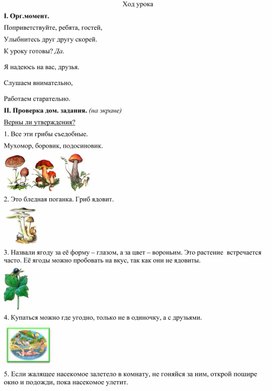 Разработка урока "Опасные незнакомцы" 2 класс окружающий мир