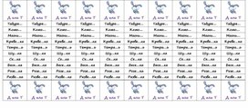 Карточка по русскому языку "Парные согласные Д-Т"