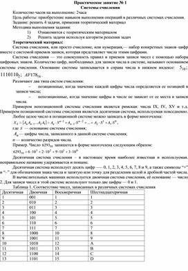 Обложка для материала Системы счисления