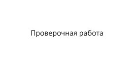 Проверочная работа по русскому языку на тему "Вводные слова, обращения, вставные конструкции"