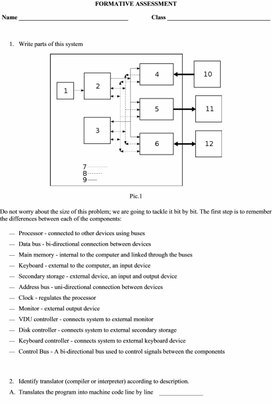 Обложка для материала Hardware Processor Specifications didactic material 1 2 variant