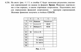 Обложка для материала Материал по информатике по Excel