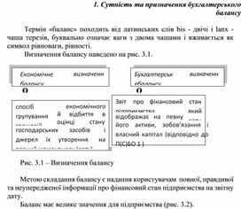 Обложка для материала Сутність та призначення бухгалтерського балансу