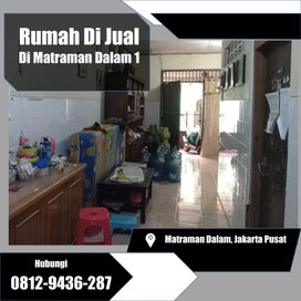Обложка для материала CALL 0812-9436-287 Jual Rumah Jakarta Pusat Murah Tengah Kota Matraman Dalam