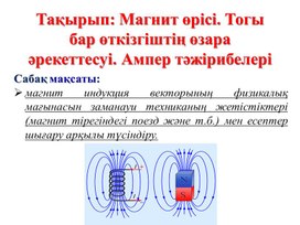 10 - 1 сабак - Магнит өрісі №108