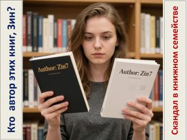 Обложка для материала Кто автор книги,Зин?