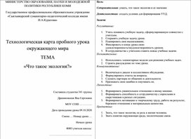 Обложка для материала Что такое экология?