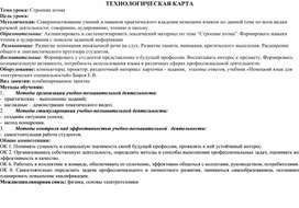 Обложка для материала технологическая карта занятия по дисциплине ОГСЭ.03 Немецкий язык, на тему "Строение атома"
