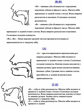 Артикуляционные профили