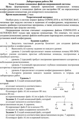 Обложка для материала Создание командных файлов операционной системы