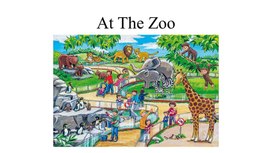 Презентация + тест "At the zoo"