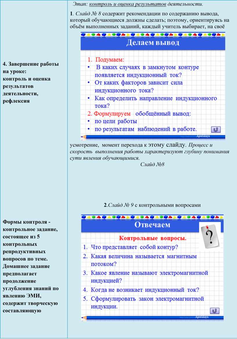 Изучение явления электромагнитной индукции