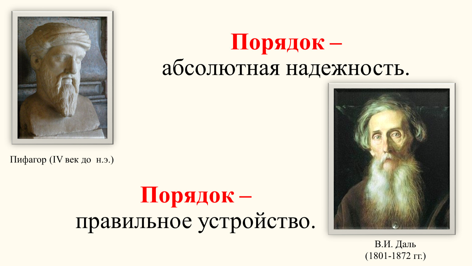 Порядок это. Порядок это абсолютная надежность. «Порядок- это абсолютная надежность» (с) Пифагор. Пифагор называл абсолютной надежностью. Абсолютная надёжность, правильное устройство.