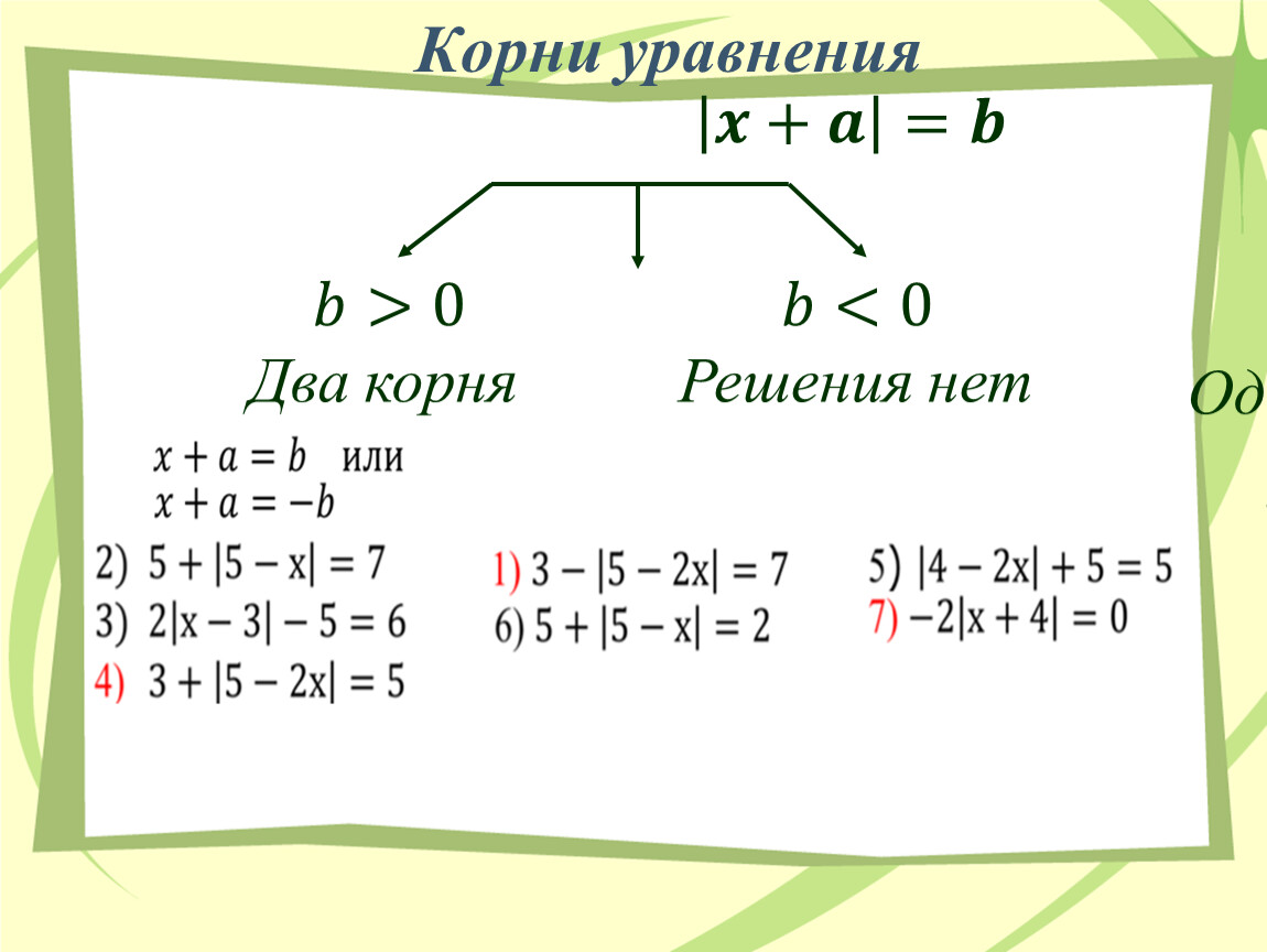 Корень 3 6 5 4