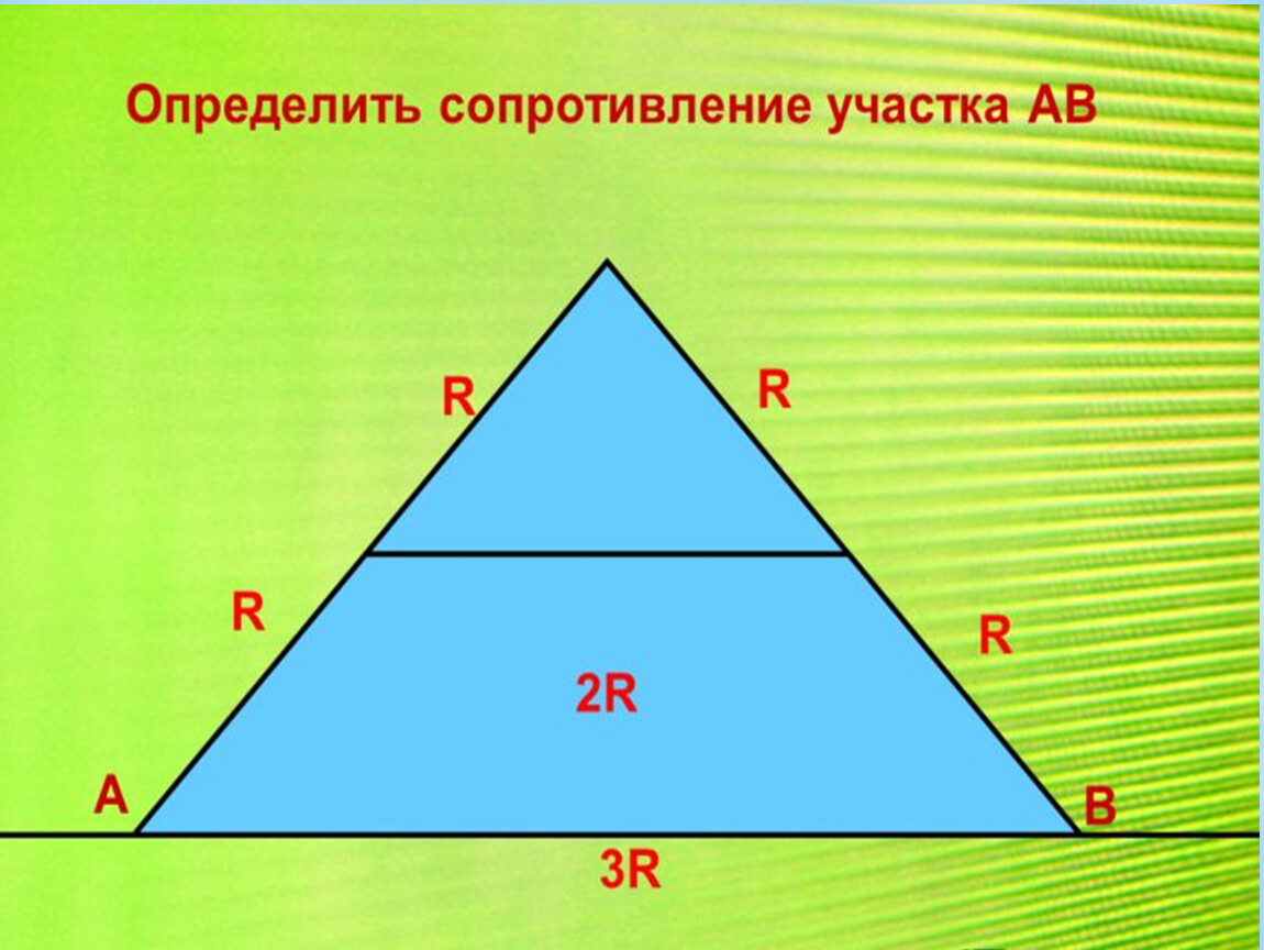 Сопротивление участка