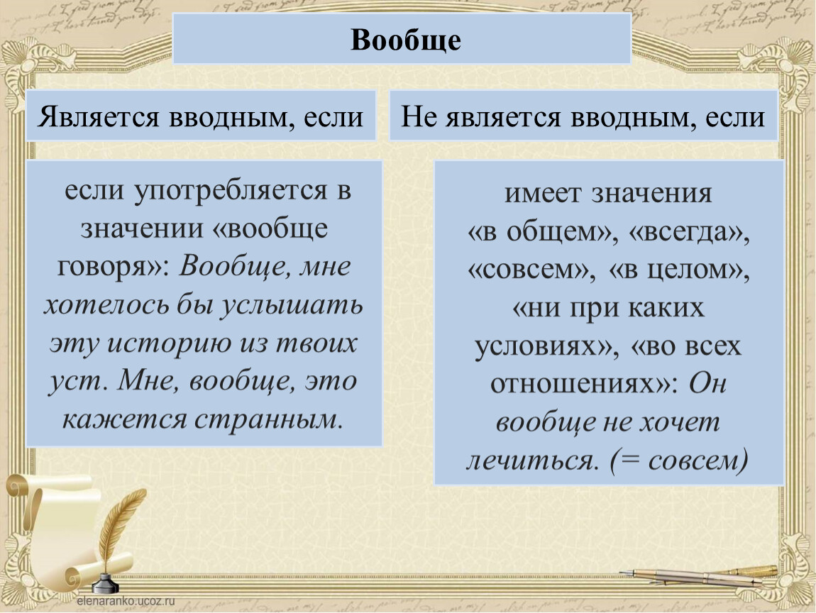 Всегда являются вводными. Какие слова не являются вводными. Вообще значение. Какие слова не являются вводными ЕГЭ.