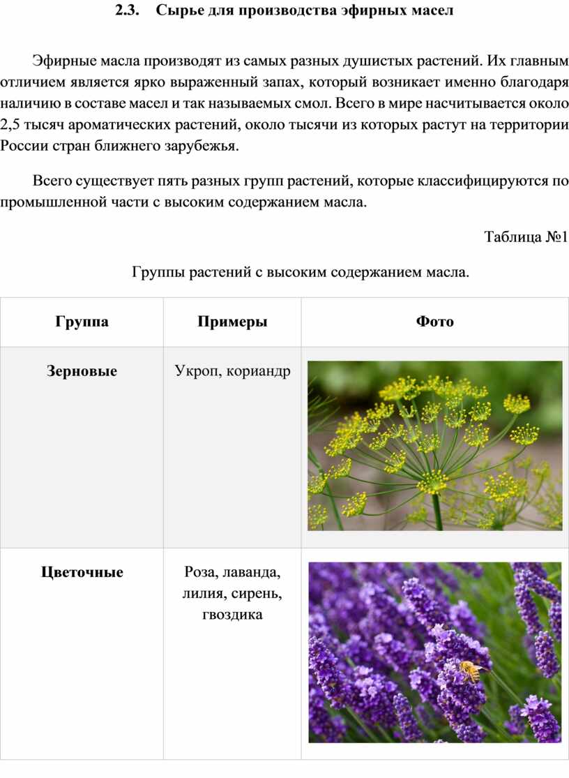 Ароматические вещества и их значение для человека проект по биологии 9