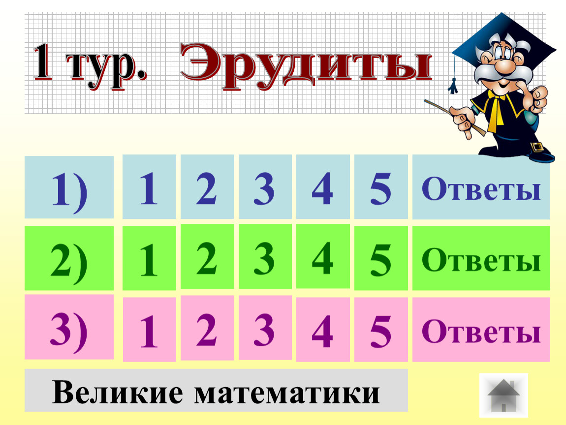 Эрудит 2 класс ответы