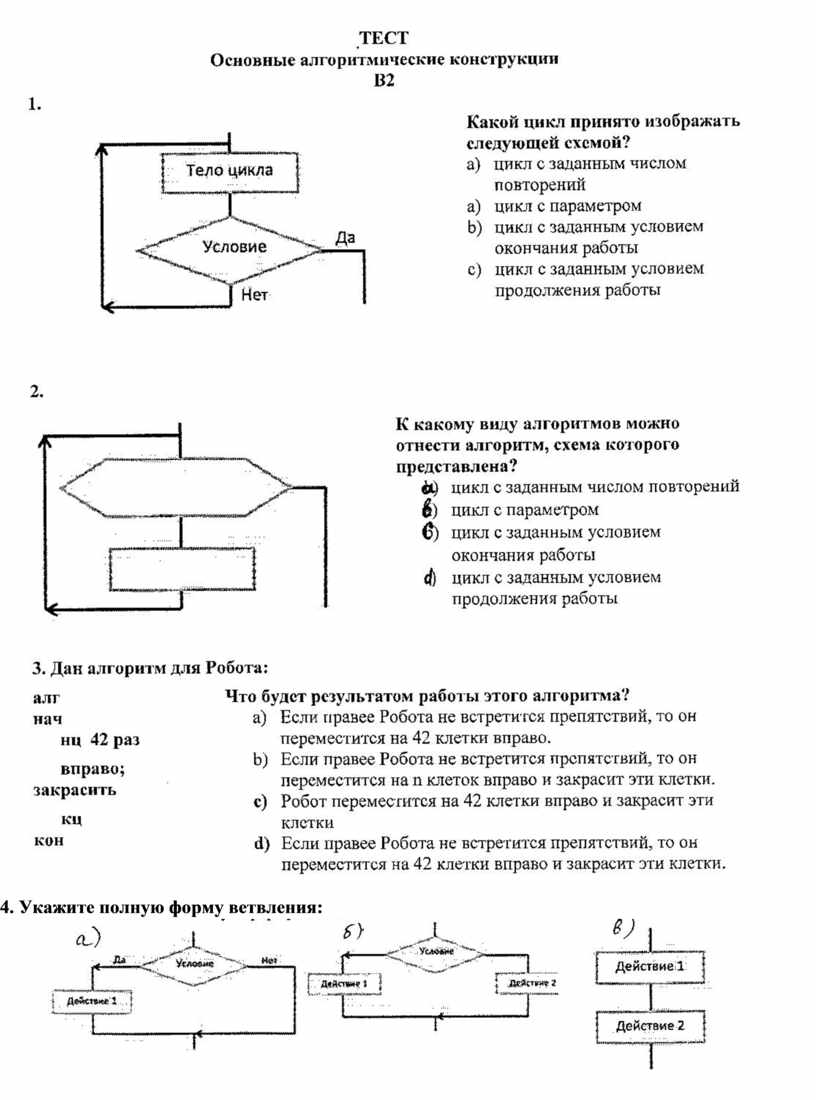 Контрольная работа 