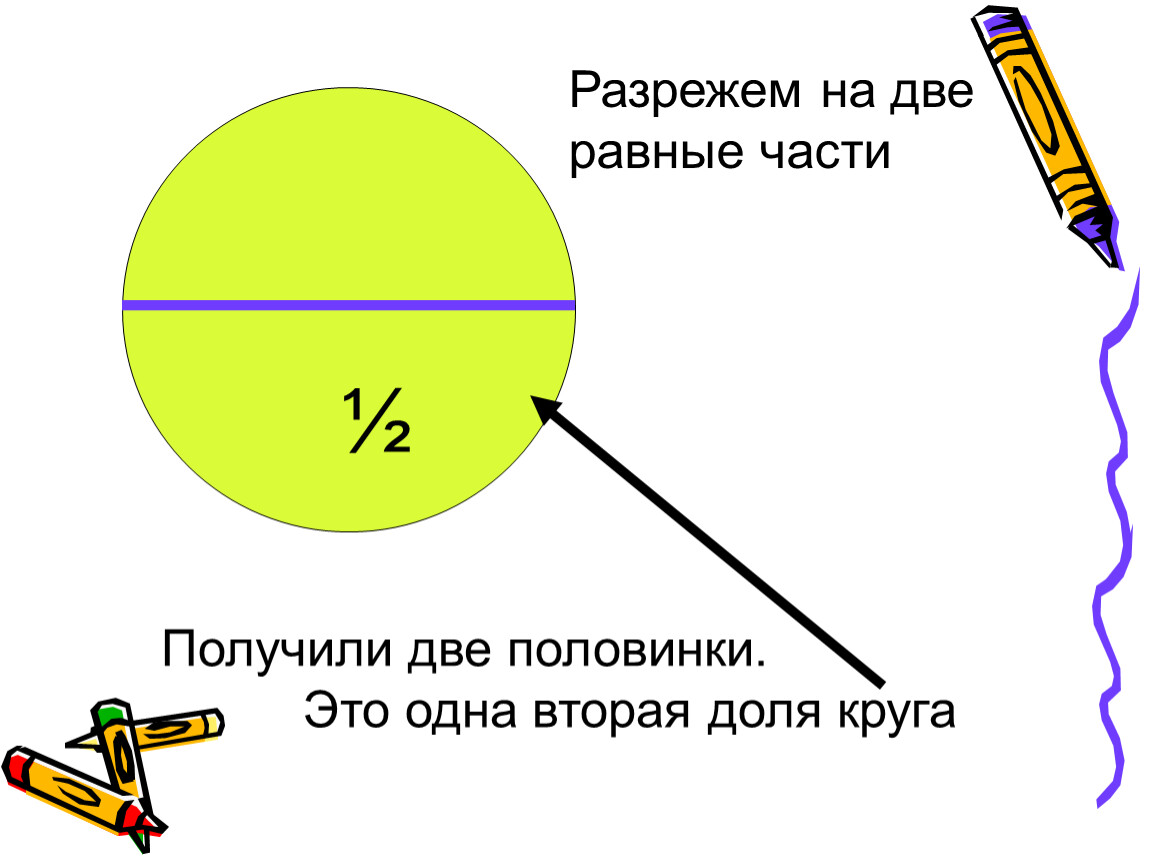 Две доли. Одна вторая доля. Доли картинки. Одна вторая доля круга. 2 Доли.