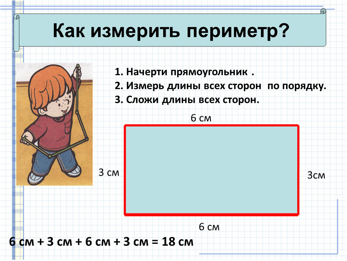 Периметр прямоугольника презентация 5 класс. Как измерить стороны прямоугольника. Как измеряется периметр. Как измеряется периметр прямоугольника. Периметр прямоугольника 2 класс.