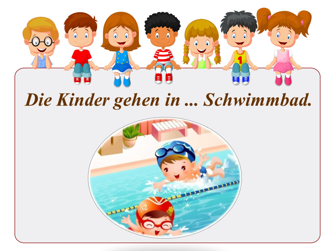 Die kinder gehen