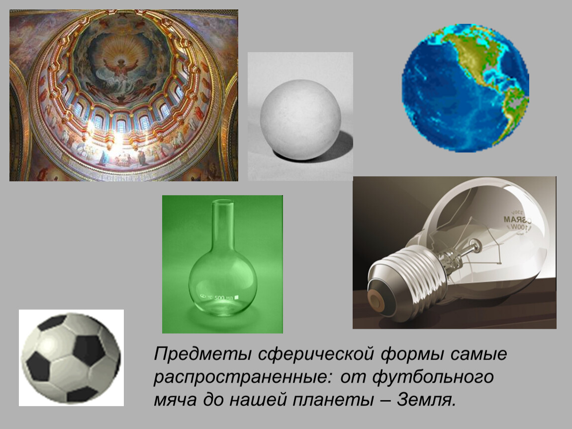 Шар сферической формы. Предметы сферической формы. Шарообразные предметы в быту. Предметы в форме шара. Шар и сфера в жизни.