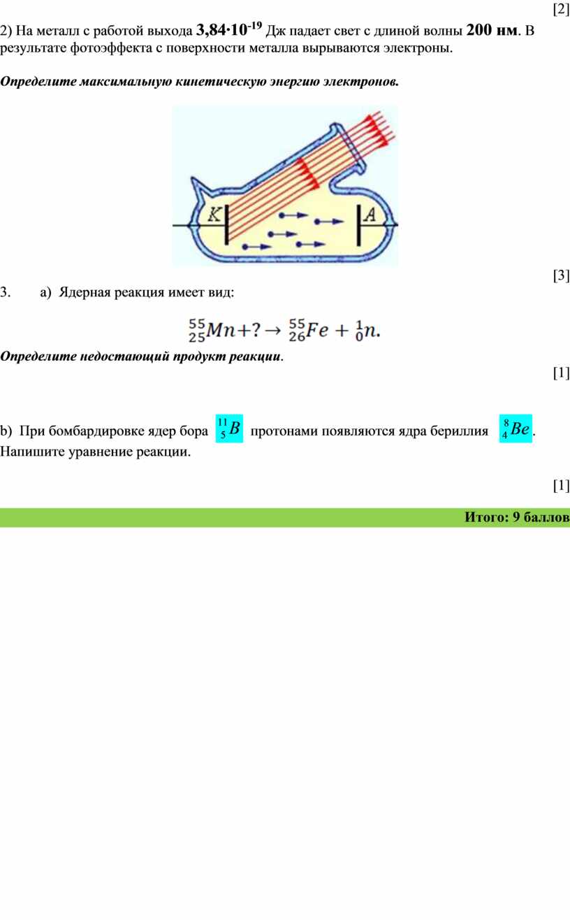 Сор Строение атома, атомные явления. Атомное ядро