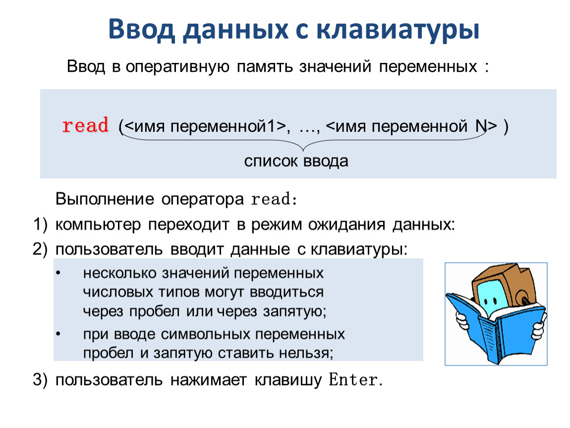 Вводом называется. Ввод данных презентация. Оператор ввода с клавиатуры. Оператором ввода данных является:. Оператор вывода данных с клавиатуры.