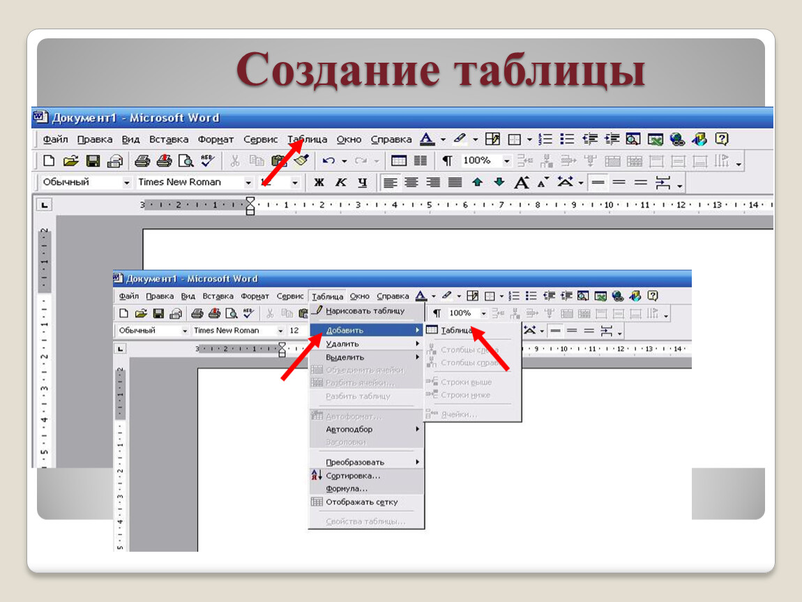 Формирование таблиц. Способы создания и форматирования таблиц. АВТОФОРМАТ таблицы в Ворде. Форматирование таблиц в Word. АВТОФОРМАТ таблицы в Ворде 2010.