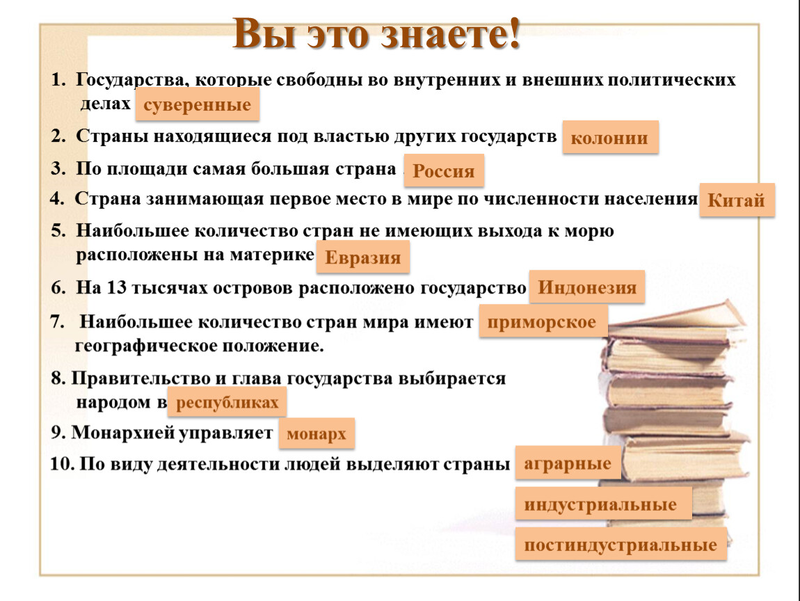 Внешние дела. Страны которые находятся под властью другого государства. Государства которые свободны во внутренних и внешних делах. Страны которые находятся под властью других стран. Знать государства.