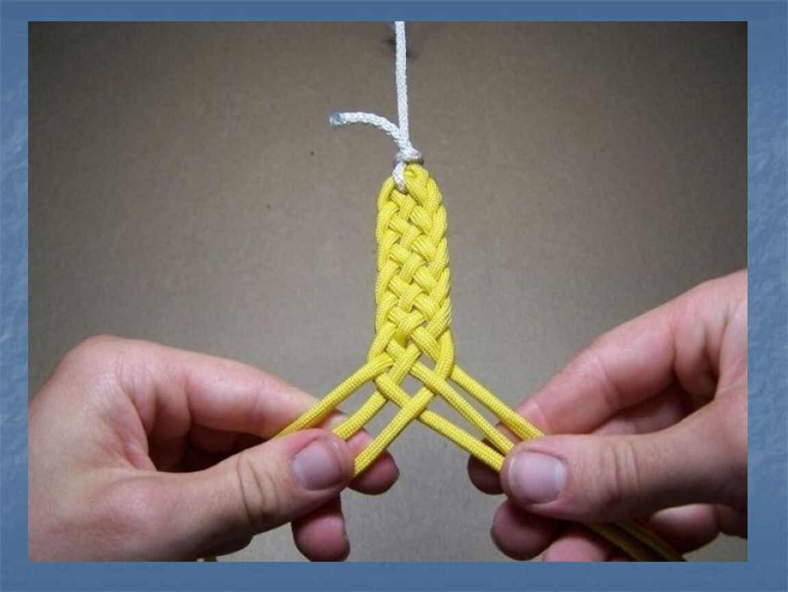 Плетение из шнура