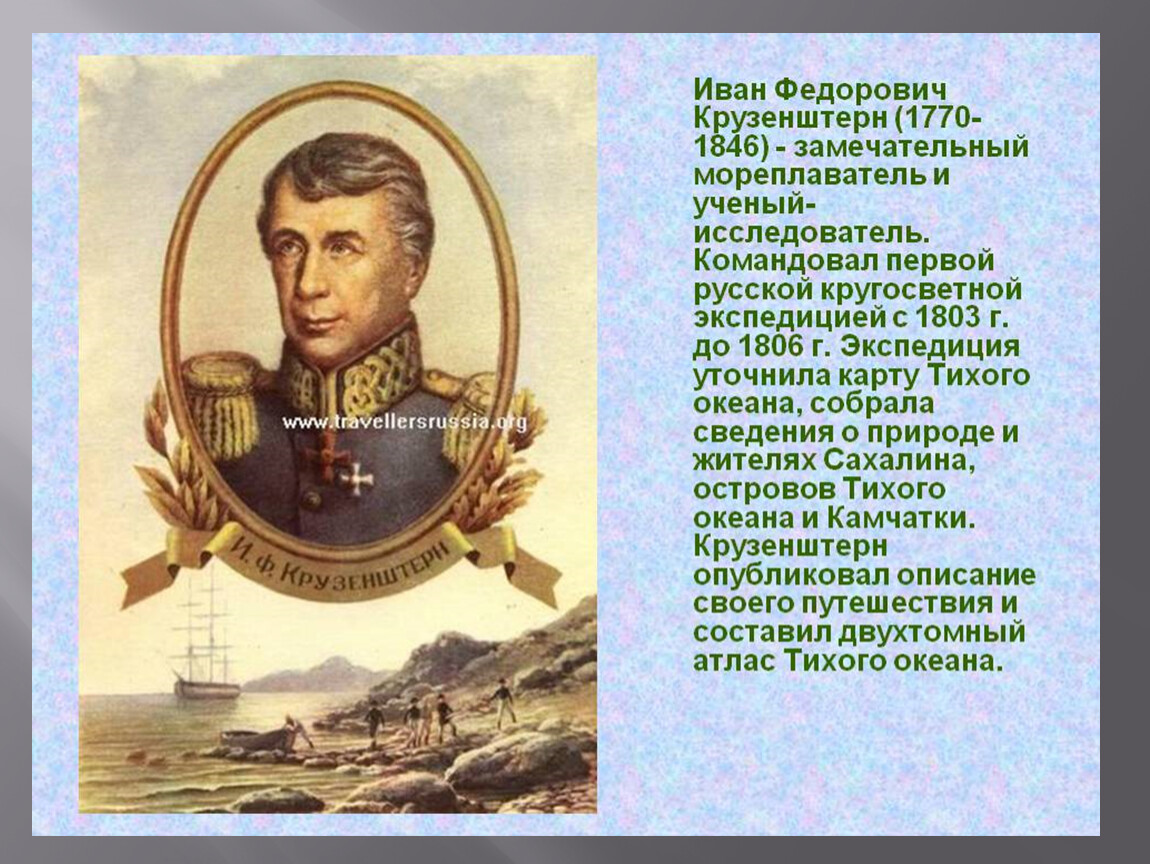 Иван Федорович мореплаватель